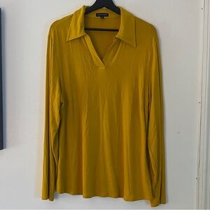 Mustard Yellow Long Sleeve Shirt
